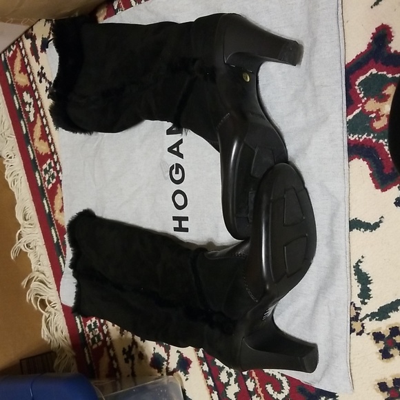 Absolutely gorgeous Hogan Black Boots - Picture 3 of 12